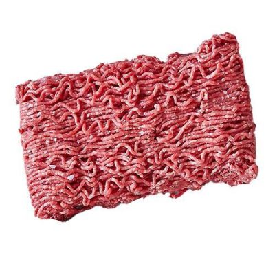Hakket oksekød under 10%