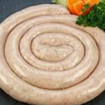 Rå medisterpølse 1 kg.