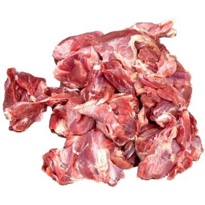 Vildsvinekød i tern 2,5 kg.